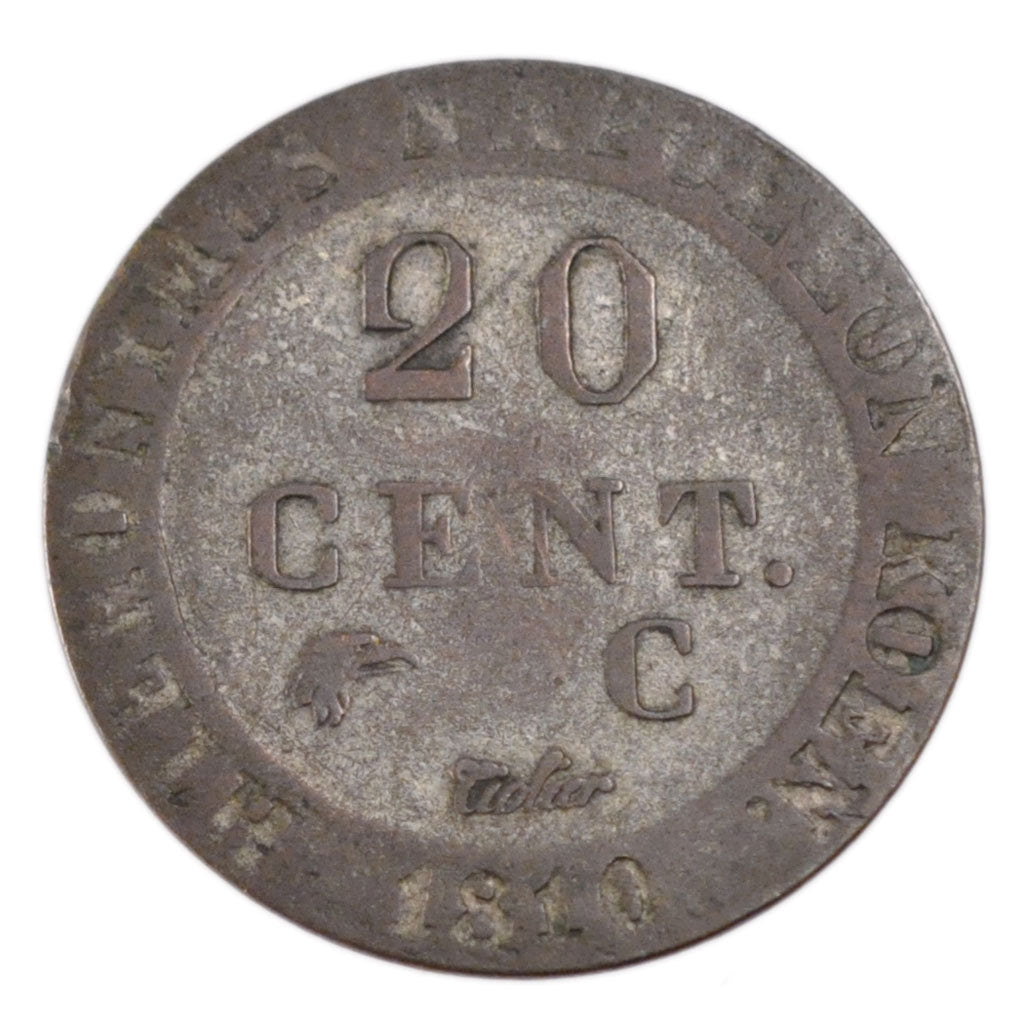 Germania, 20 Centimes, 1810, Cassel, MB+, Biglione