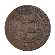 GERMAN STATES, Pfennig, 1761, KM #1, EF(40-45), Copper, 2.20
