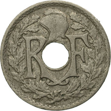 Coin, France, Lindauer, 5 Centimes, 1923, Poissy, EF(40-45), Copper-nickel