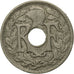Coin, France, Lindauer, 5 Centimes, 1923, Poissy, EF(40-45), Copper-nickel