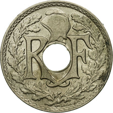 Munten, Frankrijk, Lindauer, 5 Centimes, 1938, Paris, FR+, Nickel-Bronze