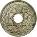 Munten, Frankrijk, Lindauer, 5 Centimes, 1938, Paris, FR+, Nickel-Bronze