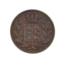Monnaie, Etats allemands, WURTTEMBERG, Karl I, 1/2 Kreuzer, 4 Pfennig, 1869