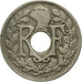 Moneta, Francia, Lindauer, 5 Centimes, 1922, Poissy, MB+, Rame-nichel, KM:875