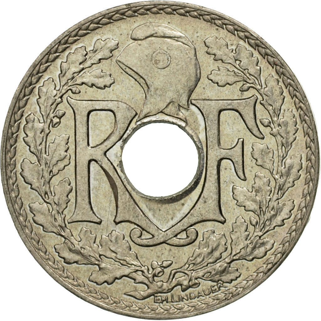 Monnaie, France, Lindauer, 5 Centimes, 1937, Paris, TTB+, Copper-nickel