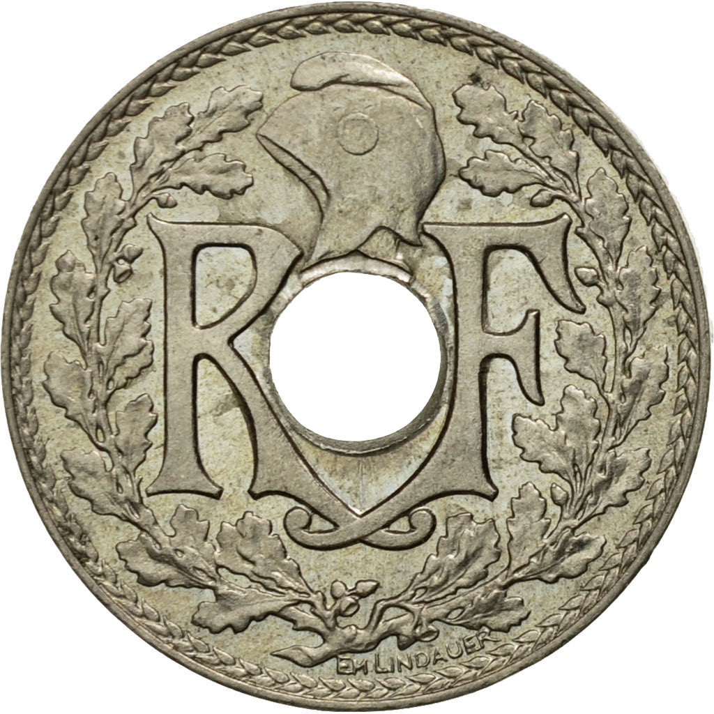 Münze, Frankreich, Lindauer, 5 Centimes, 1936, Paris, SS+, Copper-nickel