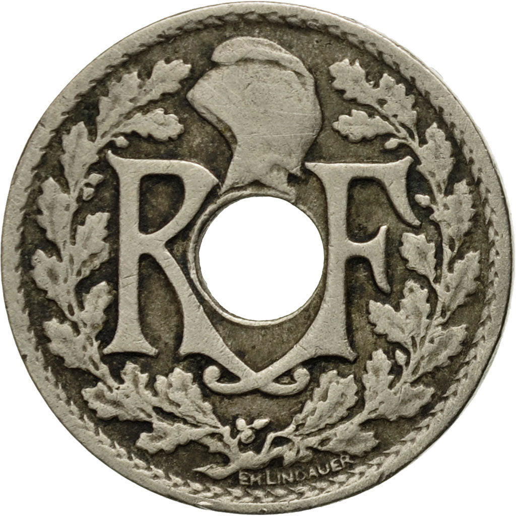 Monnaie, France, Lindauer, 5 Centimes, 1926, Paris, TB+, Copper-nickel