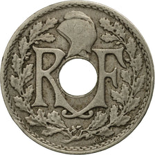 Munten, Frankrijk, Lindauer, 5 Centimes, 1924, Poissy, ZF, Copper-nickel