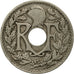 Munten, Frankrijk, Lindauer, 5 Centimes, 1924, Poissy, ZF, Copper-nickel