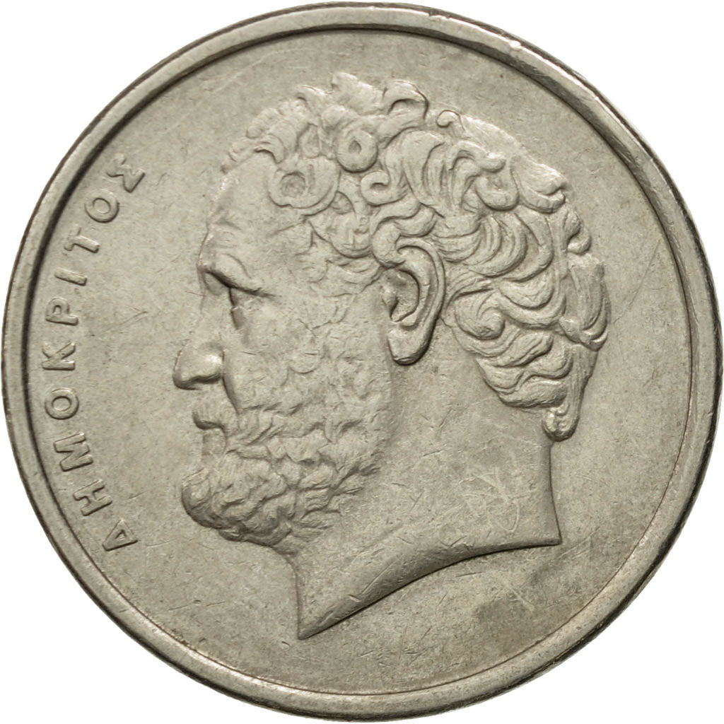 Münze, Griechenland, 10 Drachmes, 1990, S+, Copper-nickel, KM:132