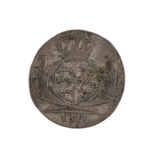 German States, 3 Kreuzer, 1811, KM #500, VF(30-35), Silver, 1.20