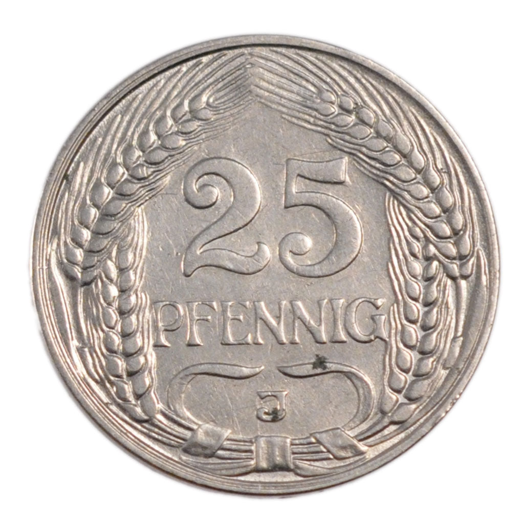 Allemagne, Empire Allemand (1870-1918), 25 Pfennig