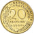 Moneda, Francia, Marianne, 20 Centimes, 2001, Paris, BU, FDC, Aluminio - bronce