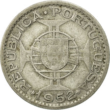 Moneta, Mozambico, 20 Escudos, 1952, MB, Argento, KM:80