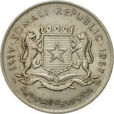 Monnaie, Somalie, Scellino / Shilling, 1967, TB+, Copper-nickel, KM:9