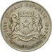 Moneda, Somalia, Scellino / Shilling, 1967, BC+, Cobre - níquel, KM:9