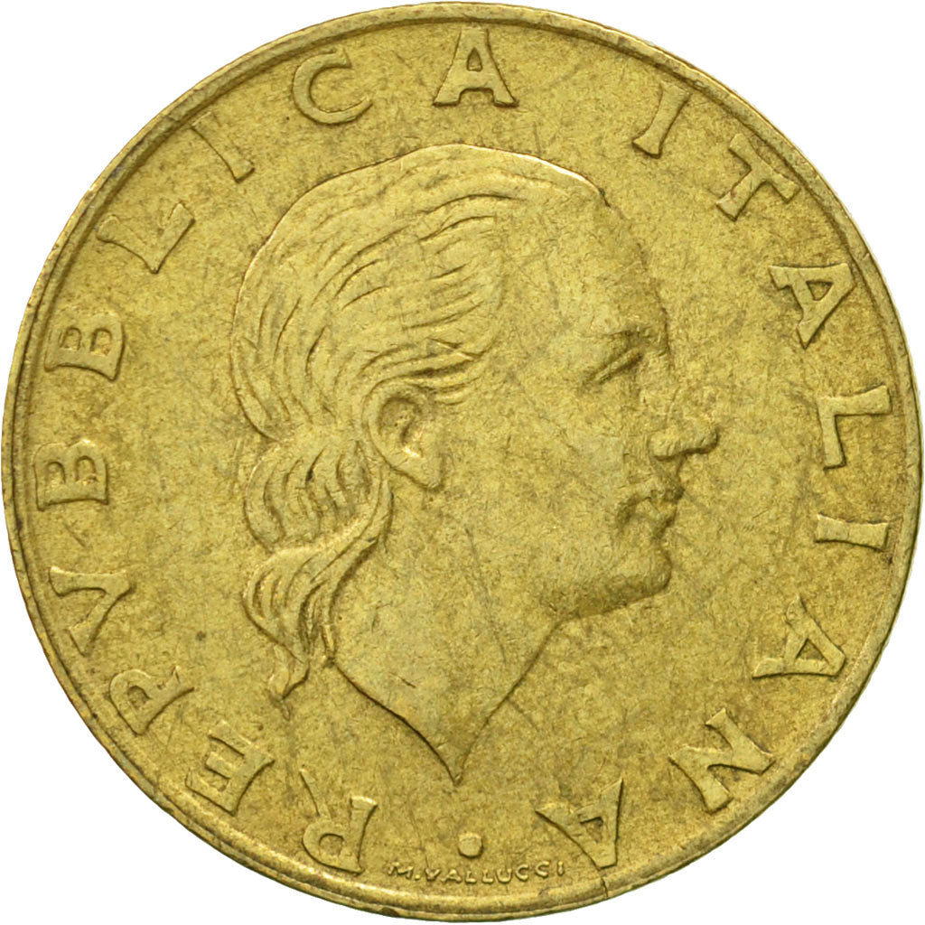 Coin, Italy, 200 Lire, 1992, Rome, VF(20-25), Aluminum-Bronze, KM:151