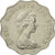 Moneta, Hong Kong, Elizabeth II, 2 Dollars, 1984, VF(30-35), Miedź-Nikiel