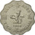 Moneta, Hong Kong, Elizabeth II, 2 Dollars, 1984, VF(30-35), Miedź-Nikiel