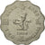 Moneta, Hong Kong, Elizabeth II, 2 Dollars, 1984, VF(30-35), Miedź-Nikiel