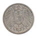 GERMANY - EMPIRE, 1 Mark, 1914, Hambourg, KM #14, AU(50-53), Silver, 24, 5.60