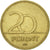 Munten, Hongarije, 20 Forint, 1994, Budapest, FR+, Nickel-brass, KM:696