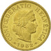 Coin, Switzerland, 5 Rappen, 1982, Bern, VF(30-35), Aluminum-Bronze, KM:26c