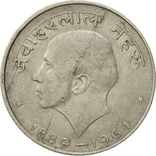 Coin, INDIA-REPUBLIC, 50 Paise, 1964, VF(30-35), Nickel, KM:57