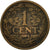 Coin, Netherlands, Wilhelmina I, Cent, 1920, VF(30-35), Bronze, KM:152