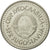 Moneta, Jugosławia, 100 Dinara, 1986, EF(40-45), Miedź-Nikiel-Cynk, KM:114
