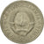 Moneta, Jugosławia, 2 Dinara, 1977, VF(30-35), Miedź-Nikiel-Cynk, KM:57