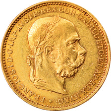 Moneda, Austria, Franz Joseph I, 20 Corona, 1892, EBC+, Oro