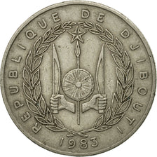 Münze, Dschibuti, 50 Francs, 1983, Paris, SS, Copper-nickel, KM:25