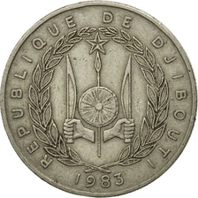 Monnaie, Djibouti, 50 Francs, 1983, Paris, TTB, Copper-nickel, KM:25