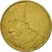 Moneta, Belgio, 5 Francs, 5 Frank, 1986, MB+, Ottone o alluminio-bronzo, KM:163