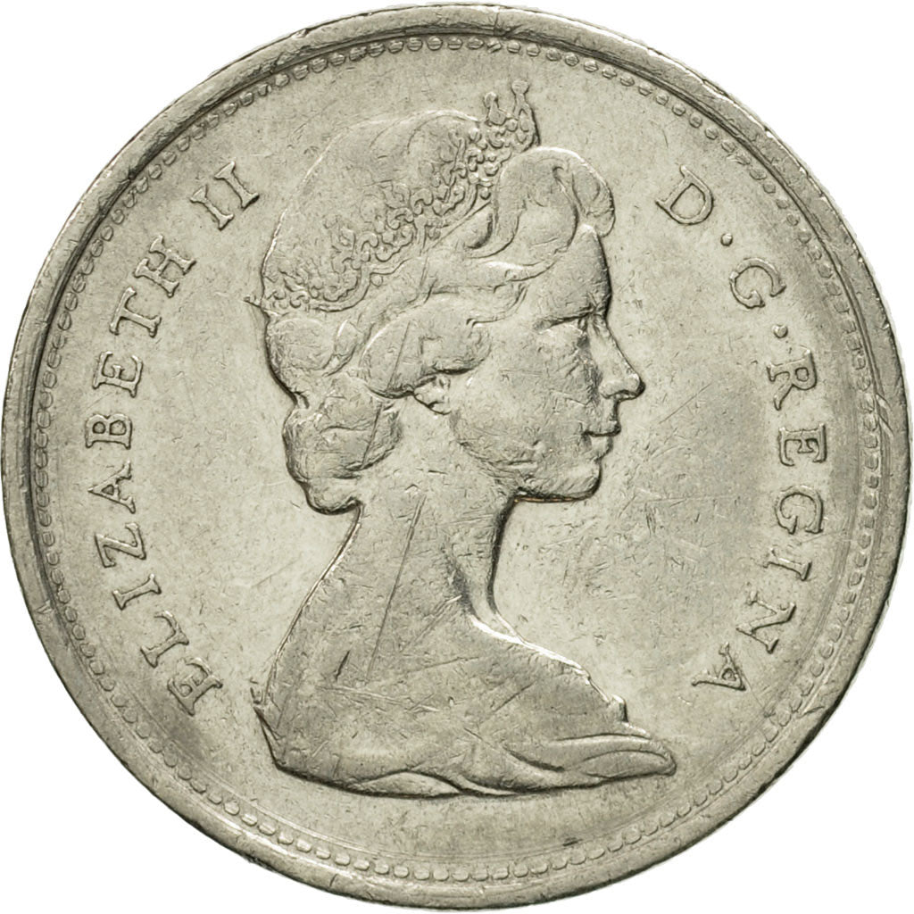 Coin, Canada, Elizabeth II, 25 Cents, 1969, Royal Canadian Mint, Ottawa