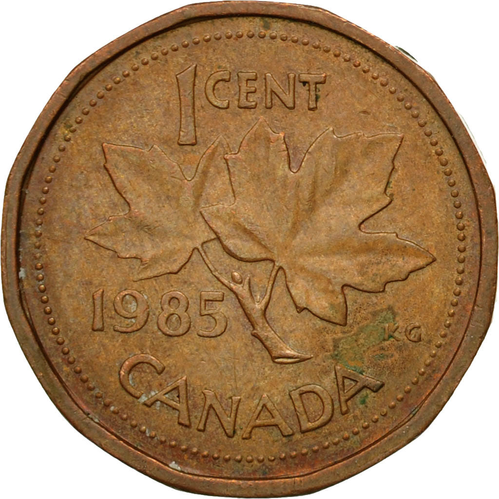 Coin, Canada, Elizabeth II, Cent, 1985, Royal Canadian Mint, Ottawa, VF(30-35)