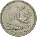Munten, Federale Duitse Republiek, 50 Pfennig, 1975, Munich, ZF, Copper-nickel