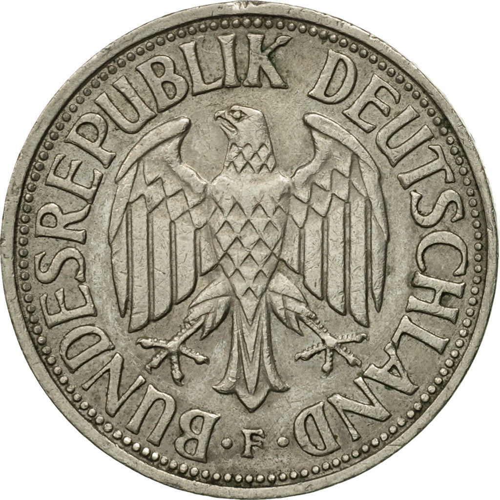 Münze, Bundesrepublik Deutschland, Mark, 1965, Stuttgart, S+, Copper-nickel