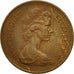 Moneta, Gran Bretagna, Elizabeth II, New Penny, 1977, MB, Bronzo, KM:915