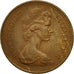 Coin, Great Britain, Elizabeth II, New Penny, 1977, VF(20-25), Bronze, KM:915
