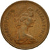 Moneta, Gran Bretagna, Elizabeth II, New Penny, 1976, MB+, Bronzo, KM:915