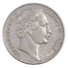 GERMAN STATES, 2 Gulden, 1849, Munich, KM #828, EF(40-45), Silver, 36, 21.10