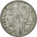 Moneda, Francia, Morlon, 2 Francs, 1948, Paris, BC+, Aluminio, KM:886a.1