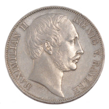 German States, 1 Thaler, 1858, Munich, KM #852, AU(50-53), Silver, 18.40