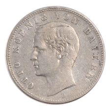 Coin, German States, BAVARIA, Otto, 2 Mark, 1896, Munich, VF(30-35), Silver