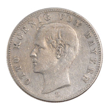Coin, German States, BAVARIA, Otto, 2 Mark, 1898, Munich, VF(30-35), Silver