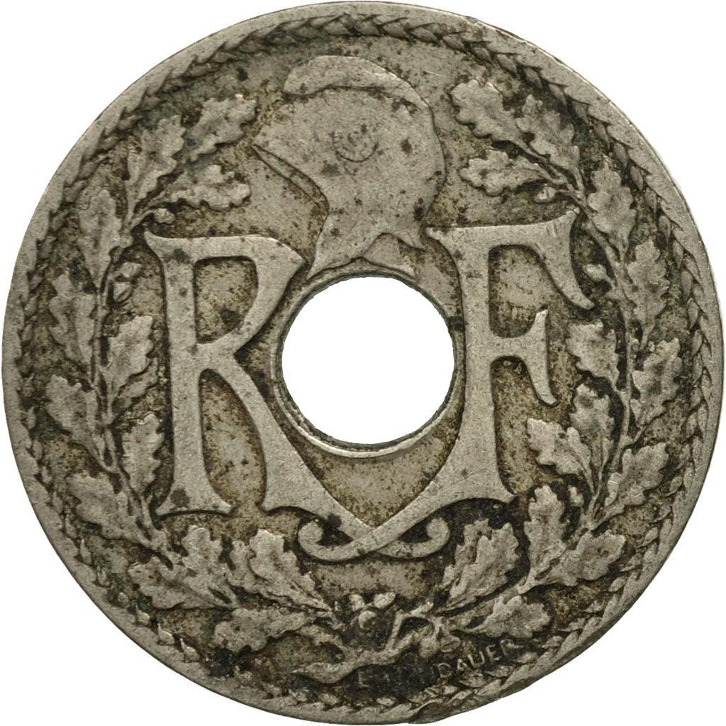 Coin, France, Lindauer, 10 Centimes, 1924, Paris, F(12-15), Copper-nickel