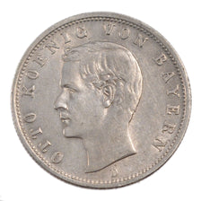 Germania, 2 Mark, 1904, Munich, BB, Argento, KM:511