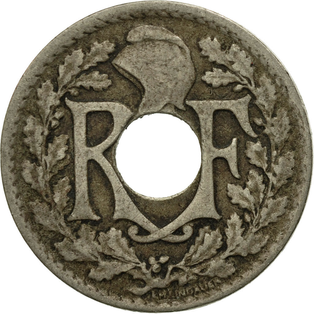 Coin, France, Lindauer, 10 Centimes, 1924, Poissy, VF(20-25), Copper-nickel